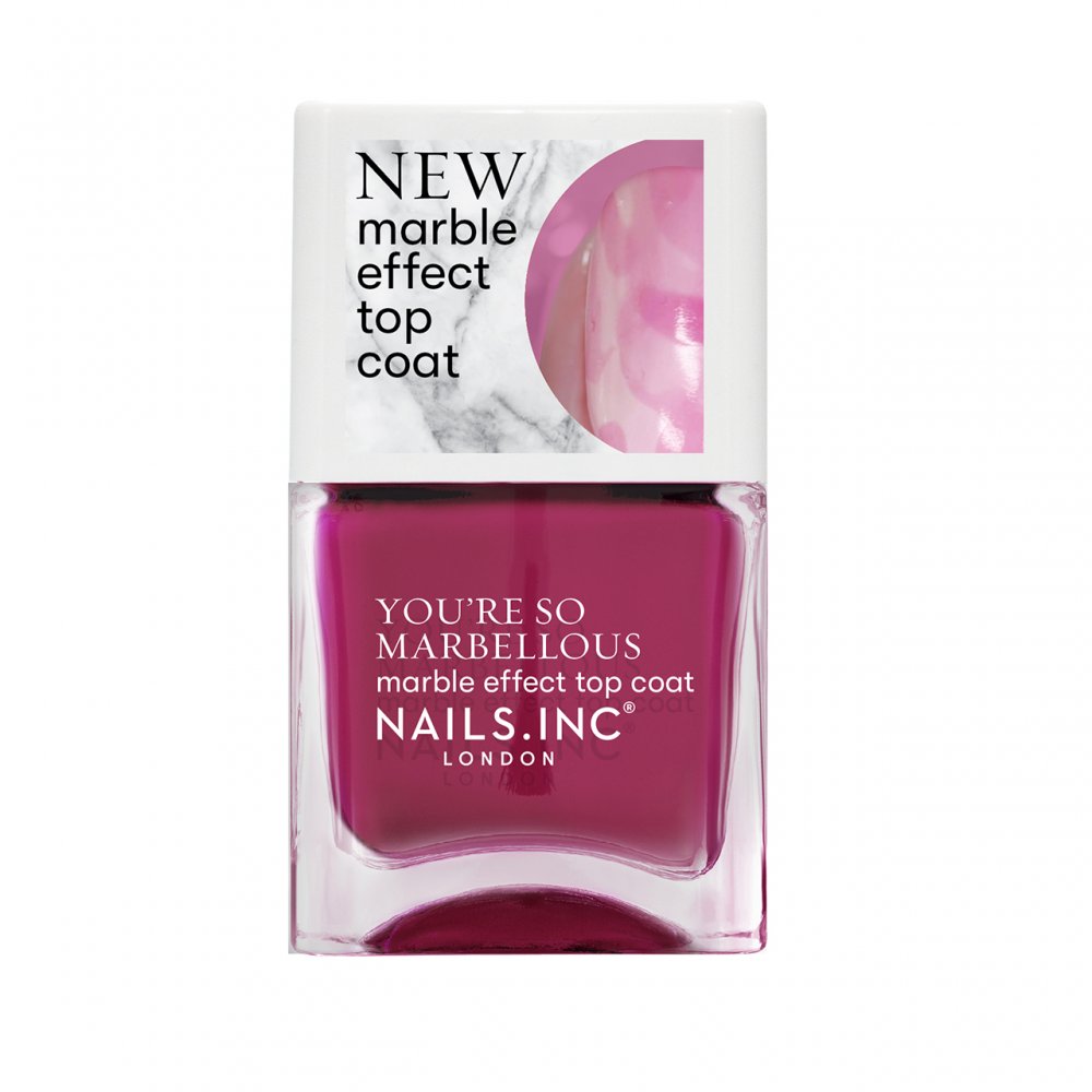 Nails Inc. Marbellous Top Coat - May the Quartz Be With You