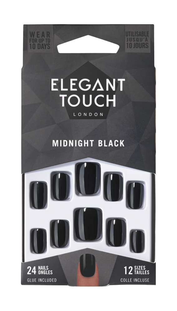 Elegant Touch Nails Midnight Black