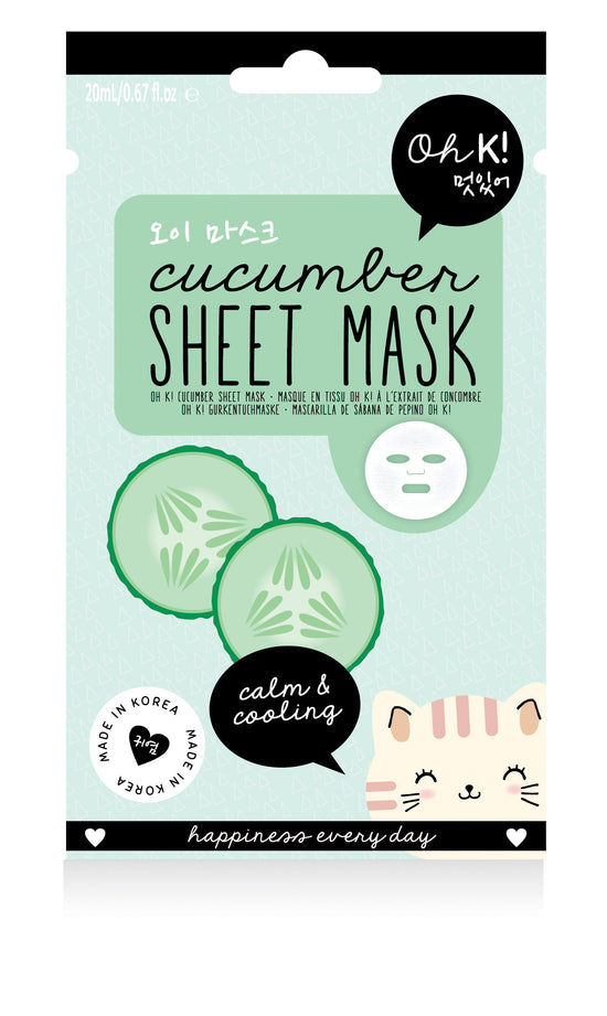 Oh K! Sheet Mask - Cucumber