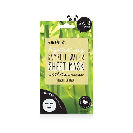 Oh K! Hydrating Bamboo Water Sheet Mask with Turmeric