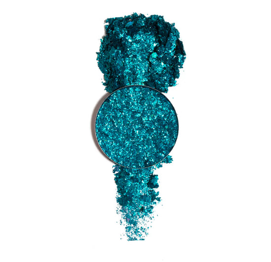 With Love Cosmetics Crushed Diamonds Pressed Glitter - Ocean Blue