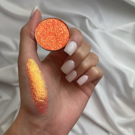 With Love Cosmetics Pressed Glitters - Orange Burst