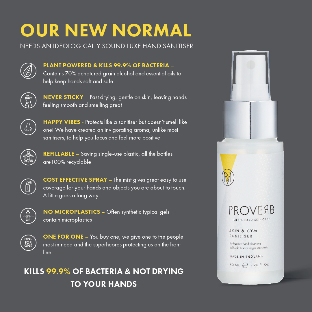 Proverb® REFILLABLE Hand Sanitizer (70% Alcohol), 50ml