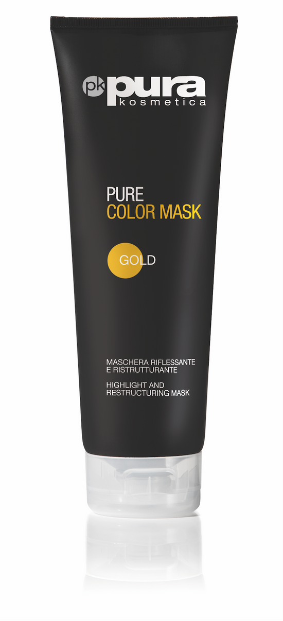 Pura Kosmetica Pure Color Mask Gold, 250ml