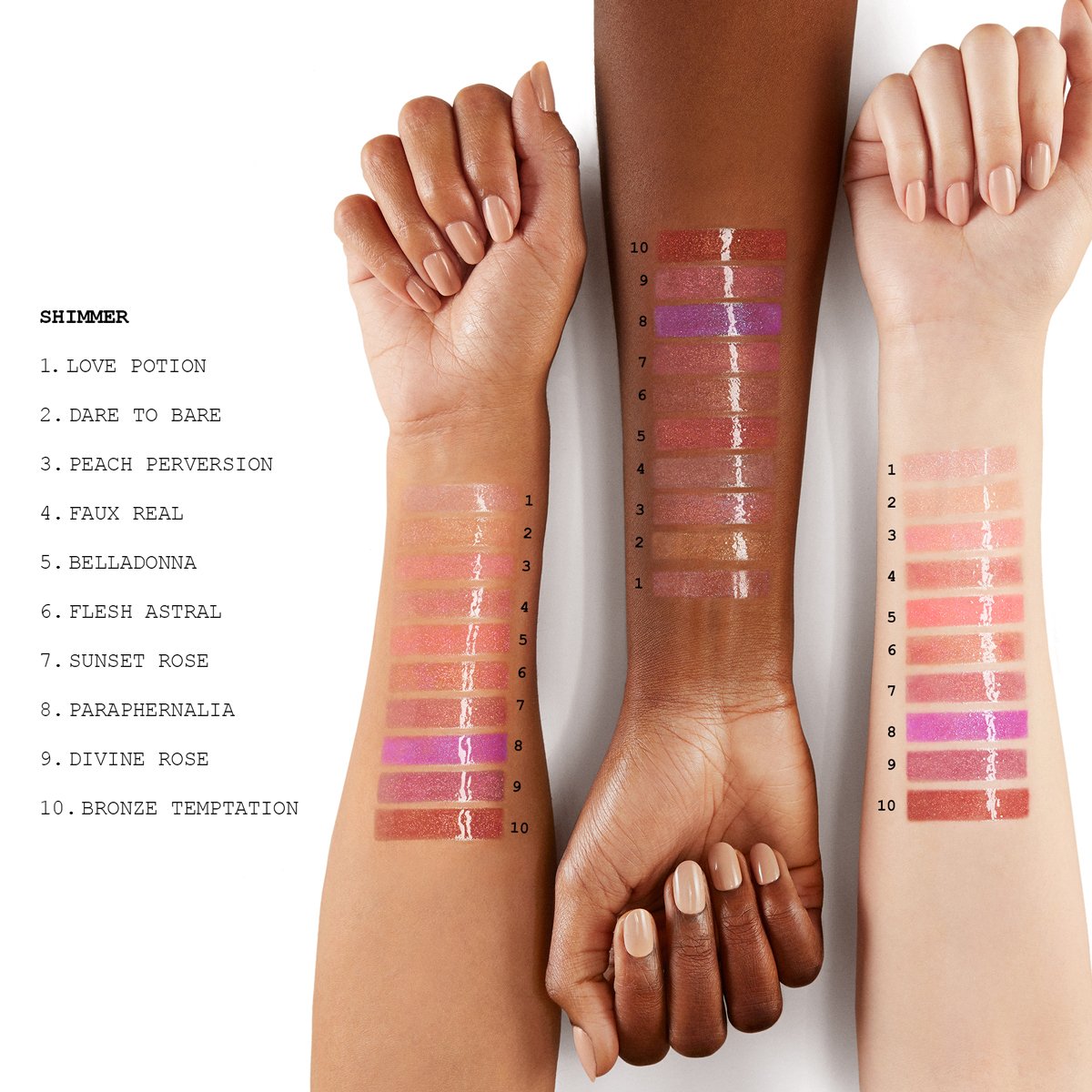 Pat McGrath Lust: Gloss Lip Gloss  - Peach Perversion (Pale Peach with Iridescent Pearl)