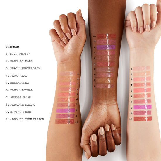 Pat McGrath Lust: Gloss Lip Gloss  - Peach Perversion (Pale Peach with Iridescent Pearl)