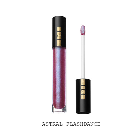 Pat McGrath Lust: Gloss Lip Gloss - Astral Flashdance (Sheer Orchid with Glittering Blue and Pink Pearl)