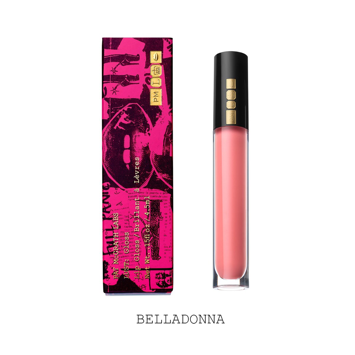 Pat McGrath Lust: Gloss Lip Gloss  - Belladonna (Soft Coral with Pink Pearl)