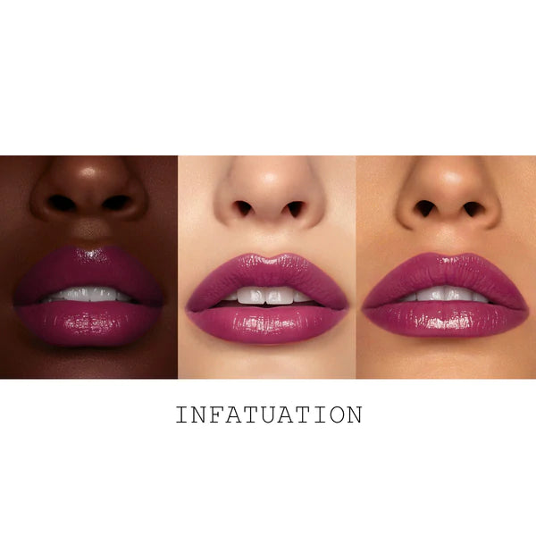 Pat McGrath Labs X Netflix Bridgerton SatinAllure™ Lipstick Infatuation (Vivid Cool-Tone Berry Pink)