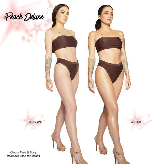 Peach Deluxe GLEAM FACE & BODY RADIANCE