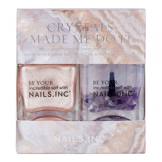 Nails Inc. Crystals Made Me Do It Crystal-infused Nail Polish Duo