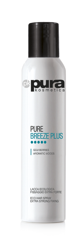 Pura Kosmetica Pure Breeze Plus Eco Hairspray - Extra Strong Hold, 300ml