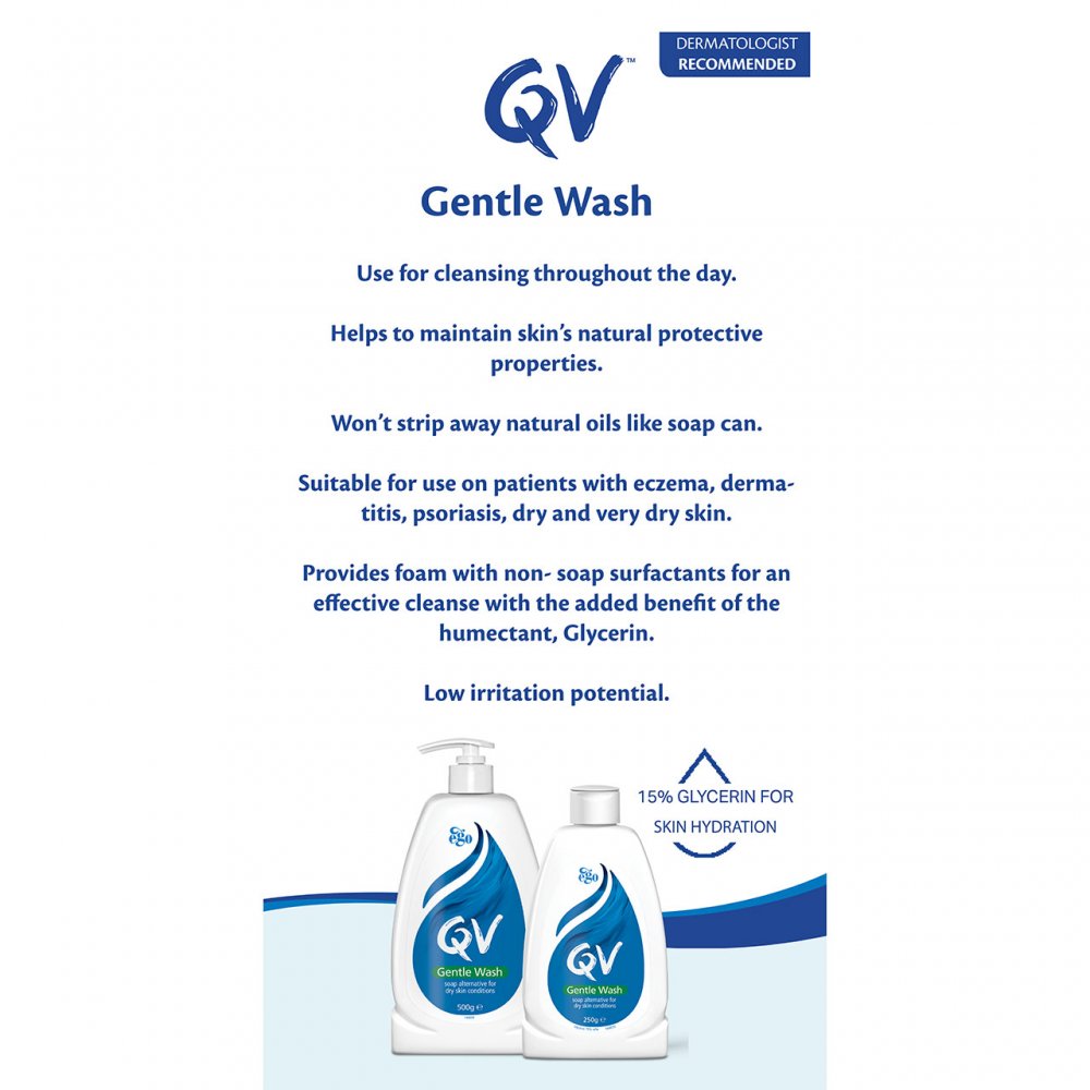 QV Gentle Wash, 500g