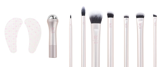 Real Techniques Pink Limited Edition Bright Eyes 10 piece Eye Makeup Brush Set