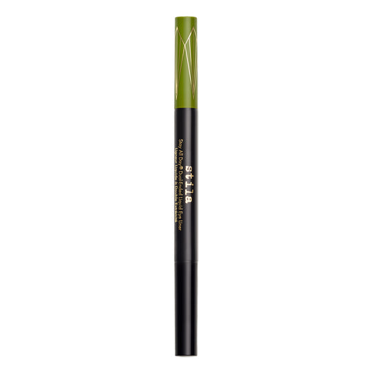 Stila Stay All Day® Dual-Ended Waterproof Liquid Eye Liner: Shimmer Micro Tip - Mojito and Intense Black