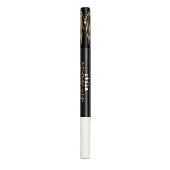 Stila Stay All Day® Dual-Ended Waterproof Liquid Eye Liner: Two Colours - Intense Black and Snow