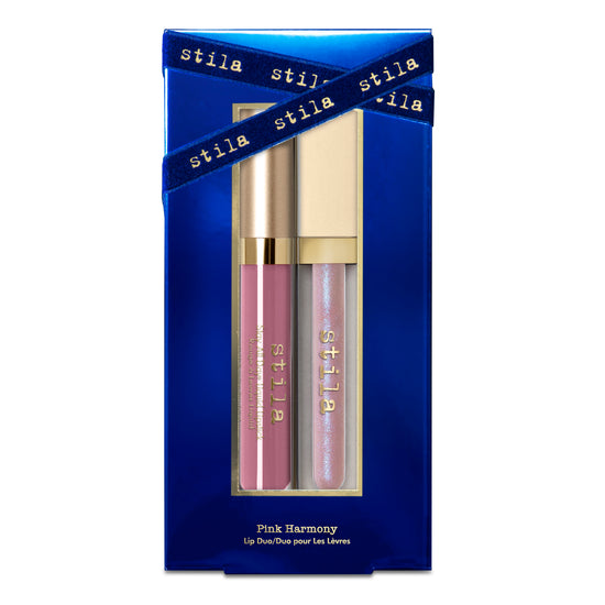 Stila Pink Harmony Liquid Lipstick & Lip Gloss Set
