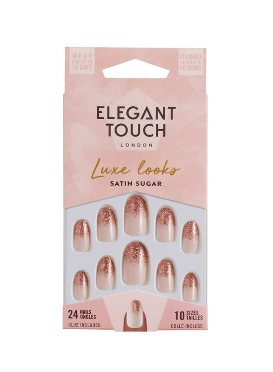 Elegant Touch Luxe Nails Satin Sugar