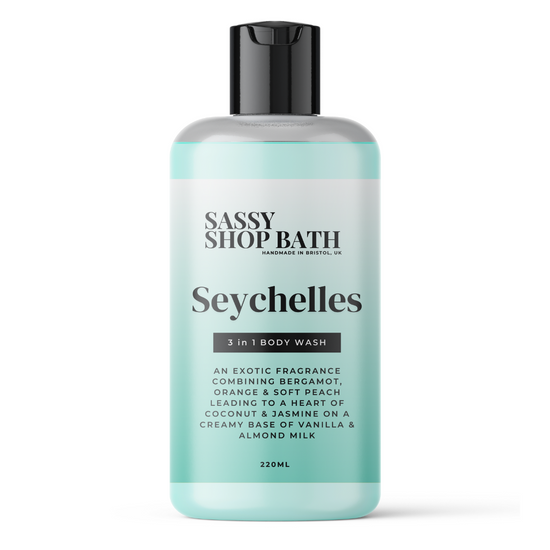 Sassy Shop Bath 220ml 3 in 1 Wash - Seychelles