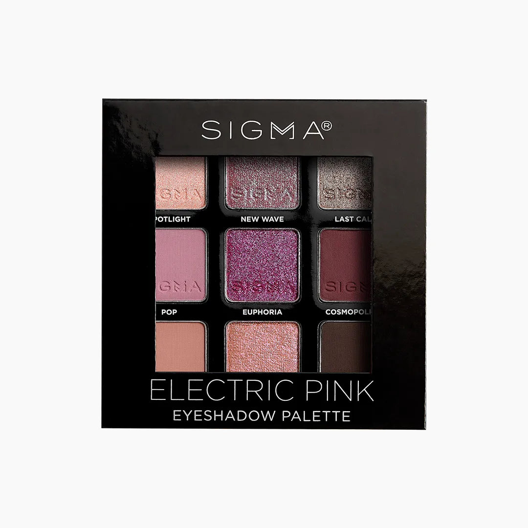 Sigma Beauty Eyeshadow Palette Electric Pink