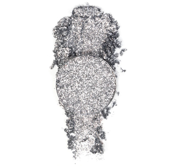 With Love Cosmetics Pressed Glitters - Silver Sparks