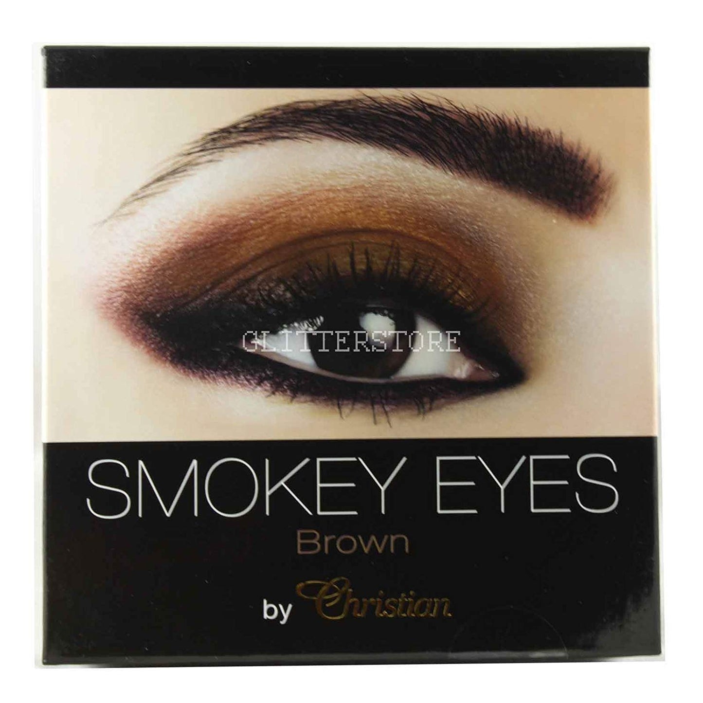 Christian Faye Smokey Eye 6 Colour Palette in Brown