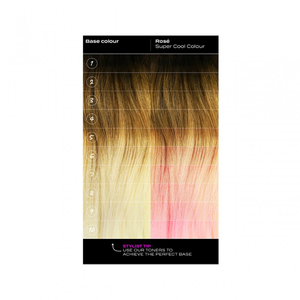 Bleach London Super Cool Semi-Permanent Hair Colour Cream Rose 150ml