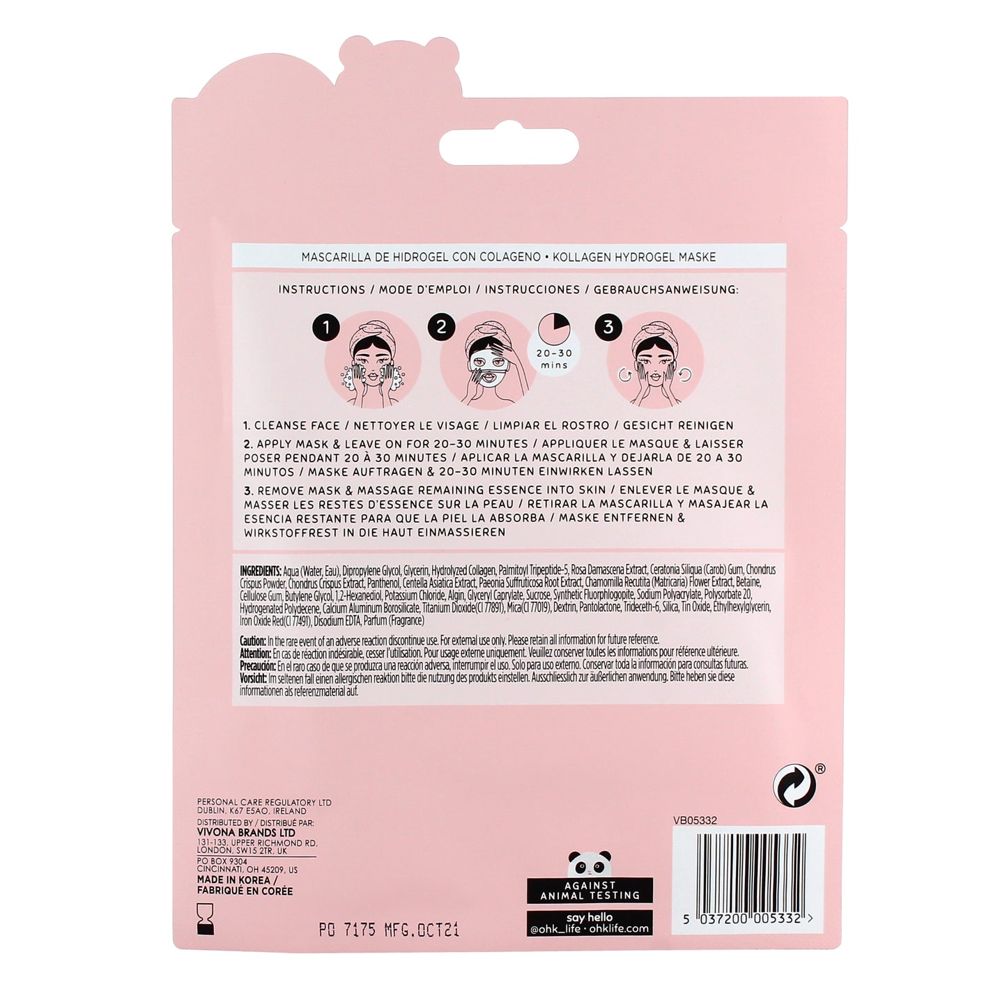 Oh K! Collagen Hydrogel Mask