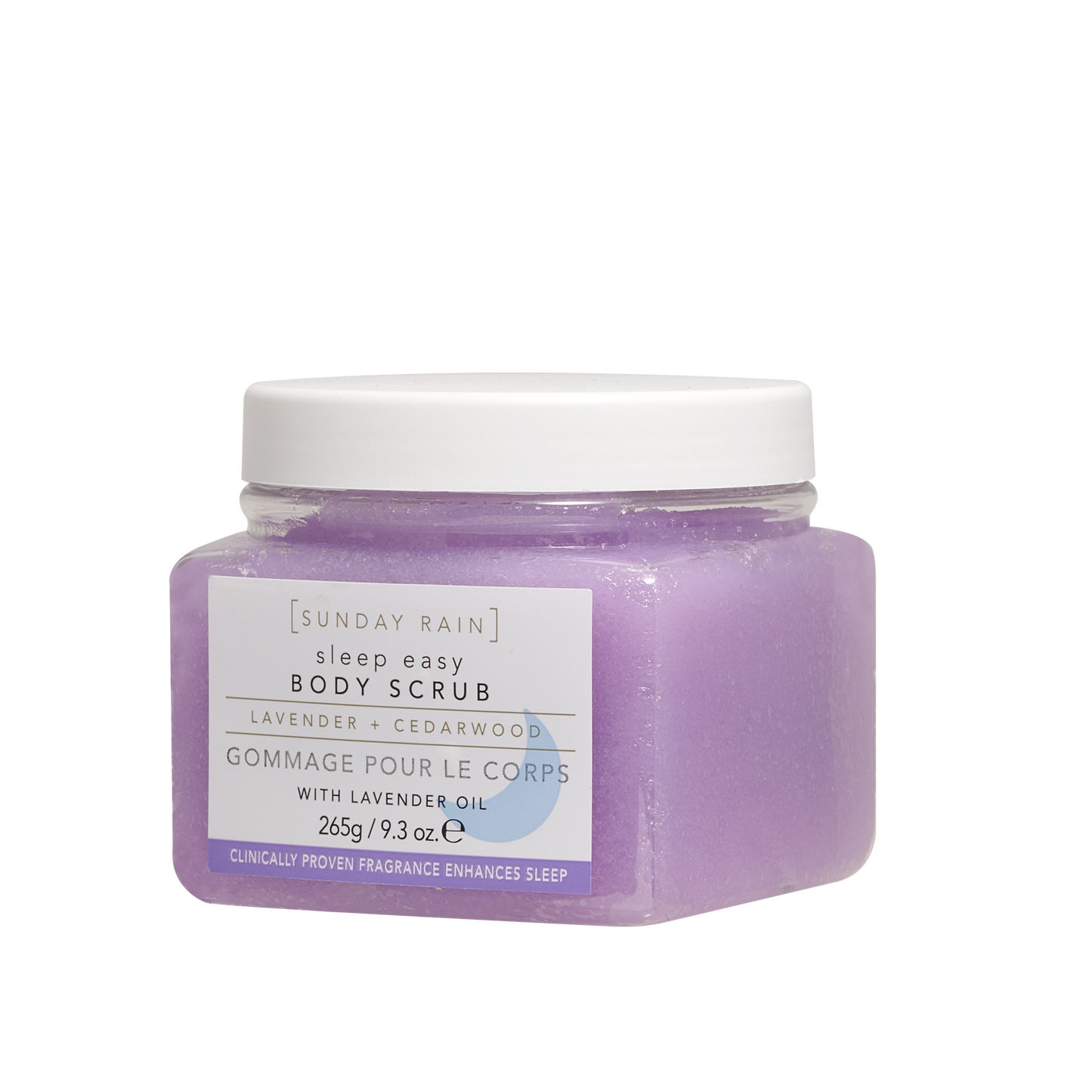 Sunday Rain Sleep Easy Body Scrub Lavender and Cedarwood, 265g