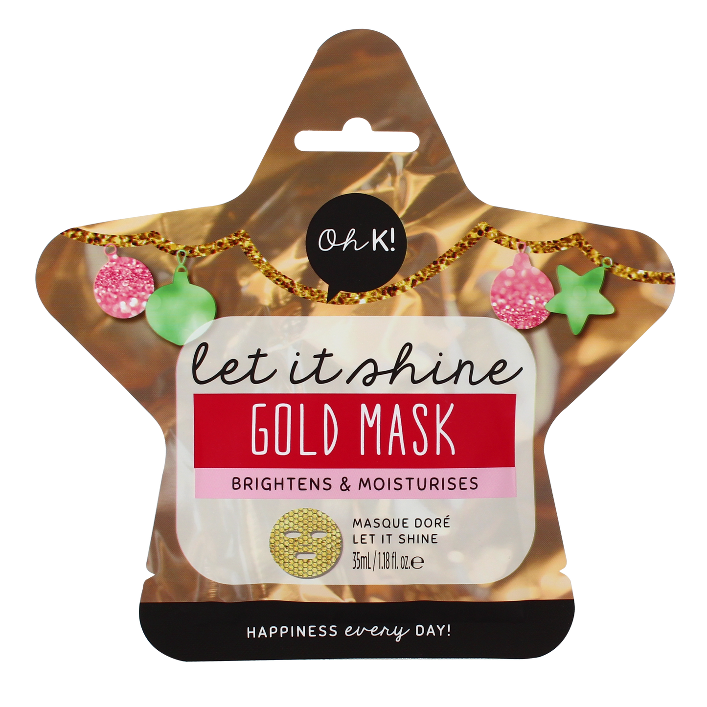 Oh K! Let It Shine Gold Sheet Mask 35ml