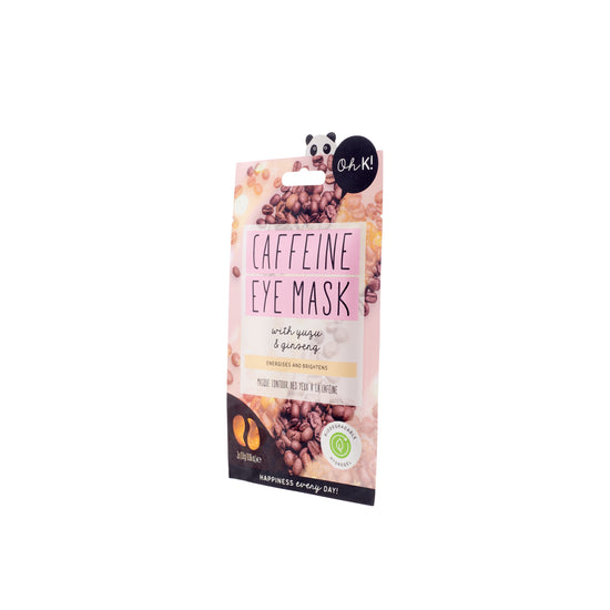 Oh K! Caffeine Under Eye Mask, For Puffy Tired Eyes, With Added Caffeine 15g