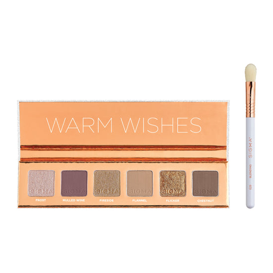 Sigma Beauty Winter Romance Wonderland Holiday Collection Warm Wishes Eyeshadow Palette