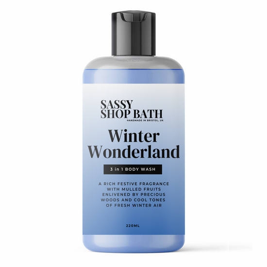 Sassy Shop Bath 220ml 3 in 1 Wash - Winter Wonderland