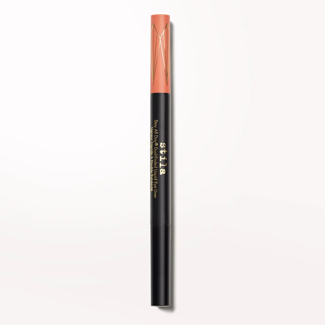 Stila Stay All Day® Dual-Ended Waterproof Liquid Eye Liner: Shimmer Micro Tip Tequila Sunrise and Intense Black