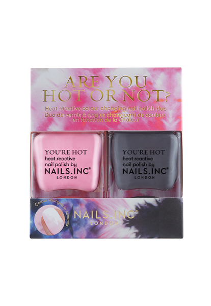 Nails Inc. Are You Hot or Not? Colour Changing Nail Polish Duo