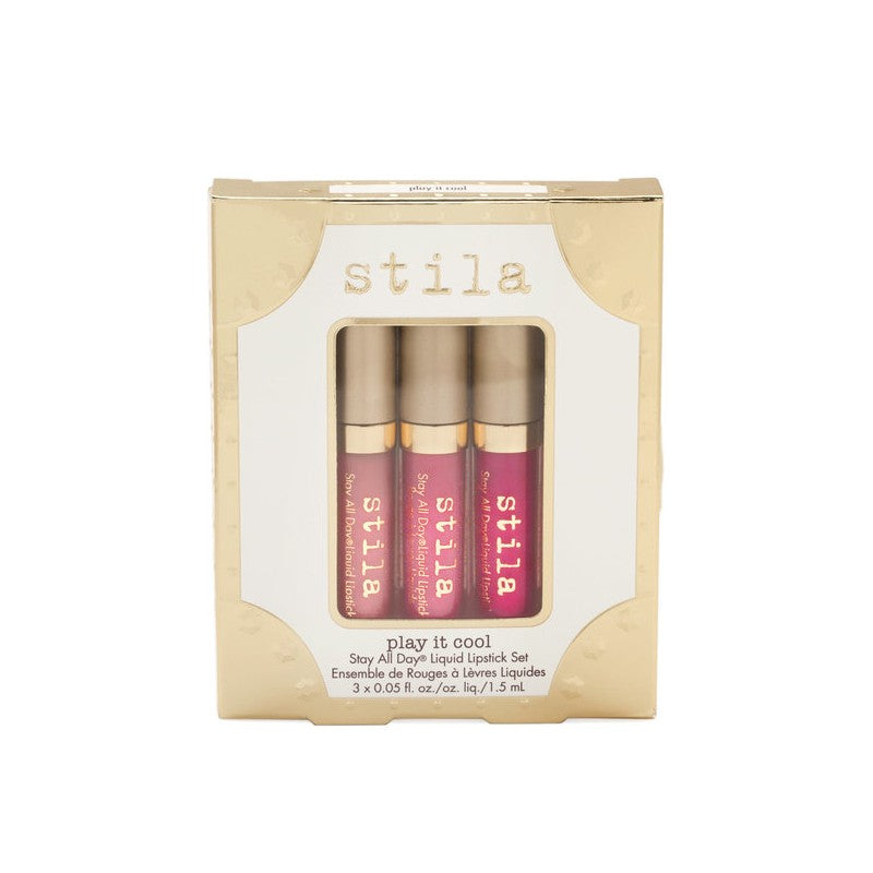 Stila Play It Cool Stay All Day Liquid Lipstick Set