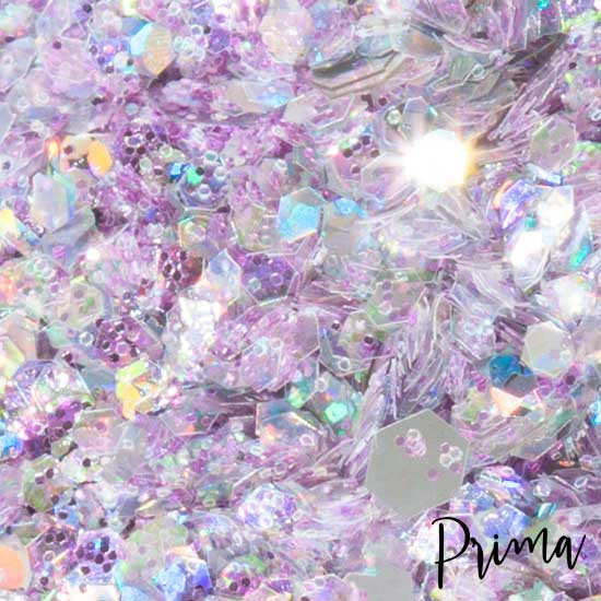 Prima Makeup 30mm Loose Glitter for Face and Body - Serenity Light Pink